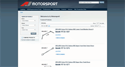 Desktop Screenshot of ajmotorsport.com